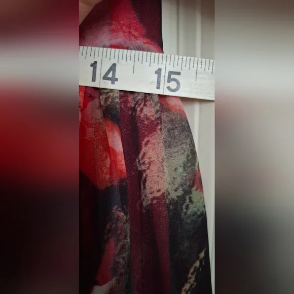 Isaac mizrahi floral colorfull maxidrees sz M aprox cocktail party barbiecore - Picture 11 of 11